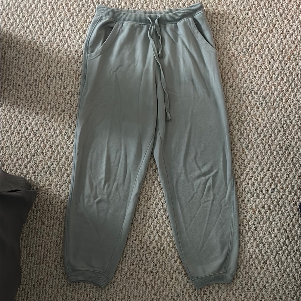 Aerie Light Seafoam Drawstring Joggers